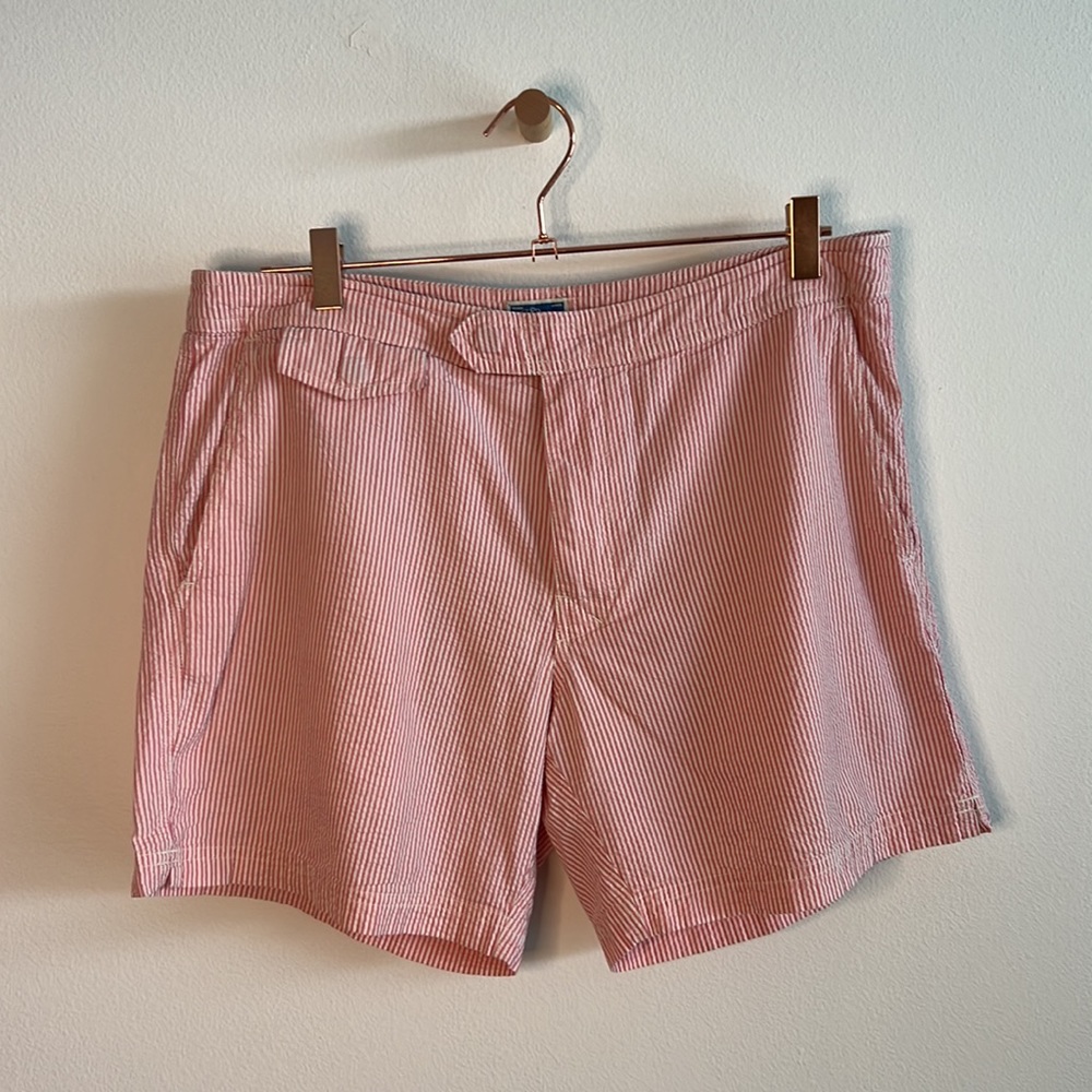 J Crew Seersucker Shorts with Netting - Men’s 33